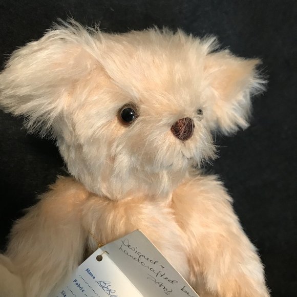 PAW Hand Crafted Collector's Mohair 10" Teddy Bear - Picture 6 of 9